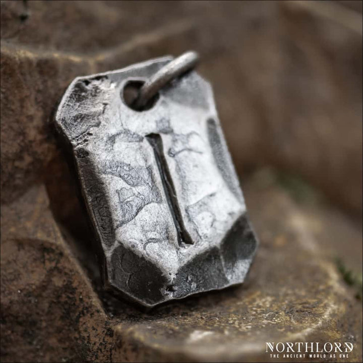 Isa Rune Pendant Hand - Forged - Northlord