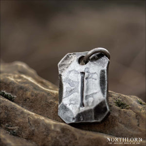 Isa Rune Pendant Hand-Forged - Northlord