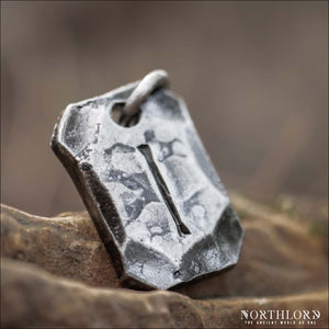 Isa Rune Pendant Hand-Forged - Northlord