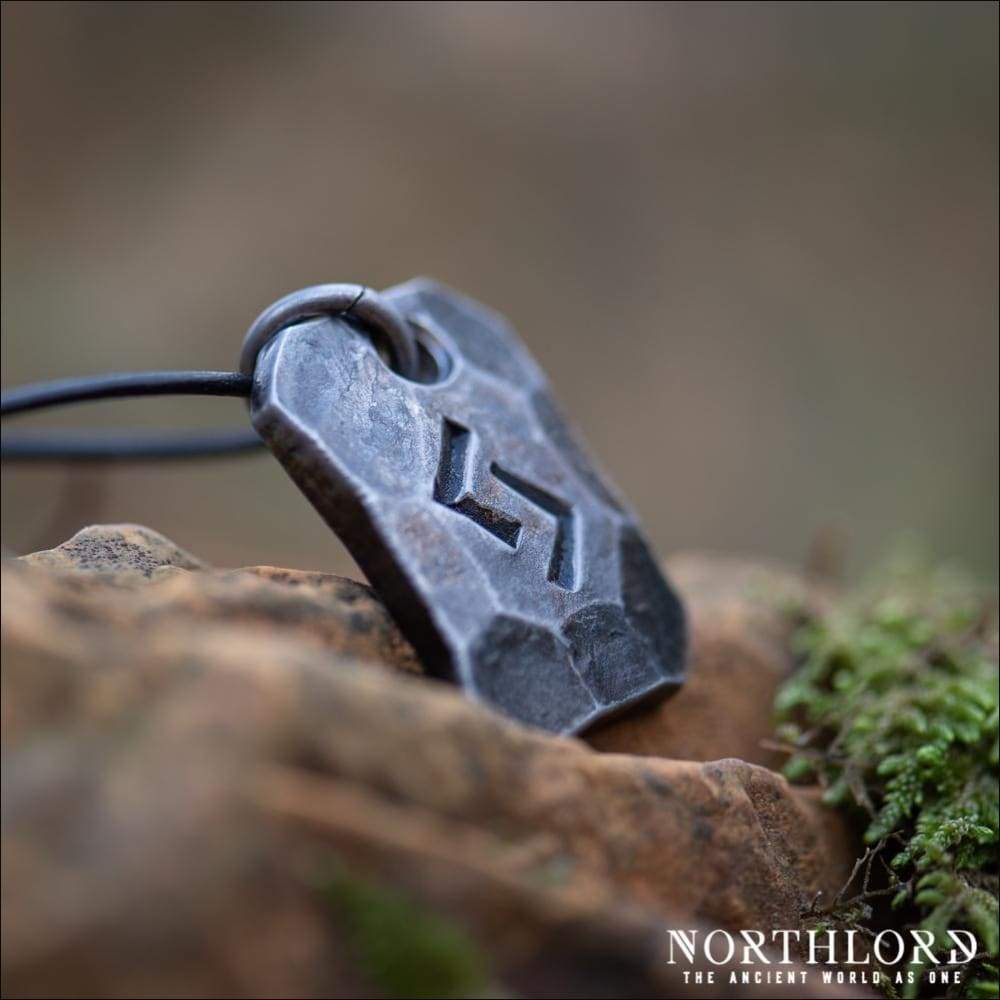 Jera Rune Pendant Hand-Forged - Northlord