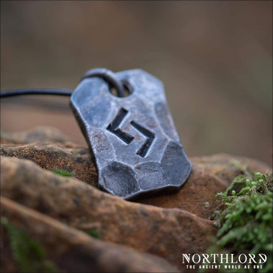 Jera Rune Pendant Hand-Forged - Northlord