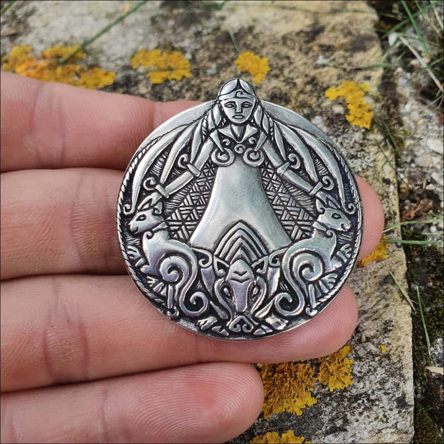 Large Freya’s Pendant Sterling Silver - Northlord