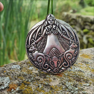 Large Freya’s Pendant Sterling Silver - Northlord