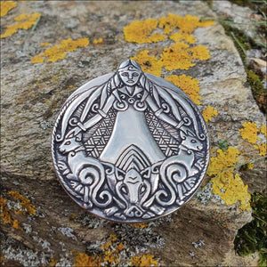 Large Freya’s Pendant Sterling Silver - Northlord