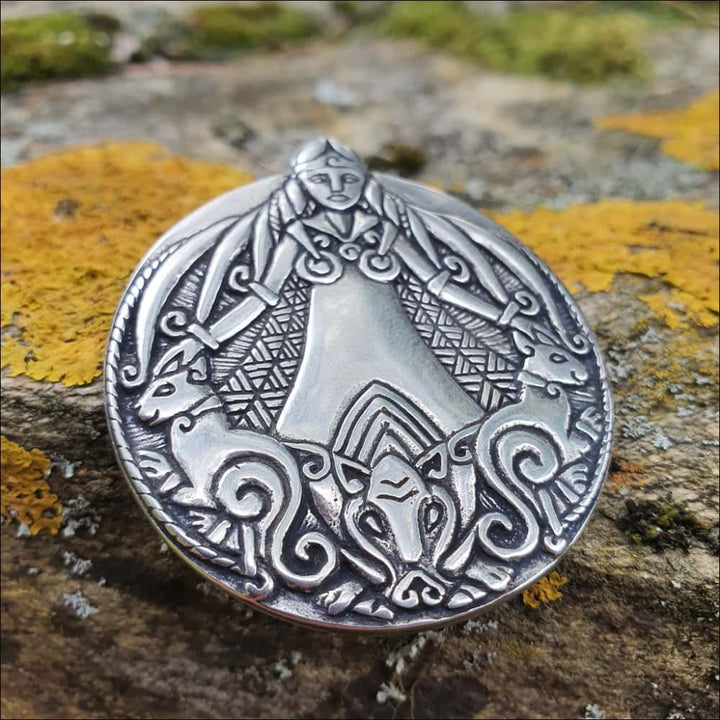 Large Freya’s Pendant Sterling Silver - Northlord