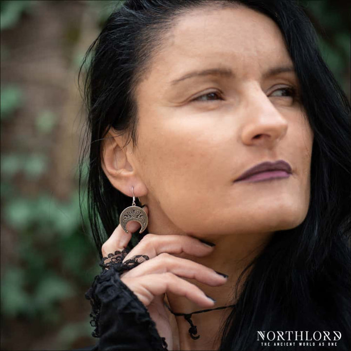 Lunitsa Earrings Bronze - Northlord