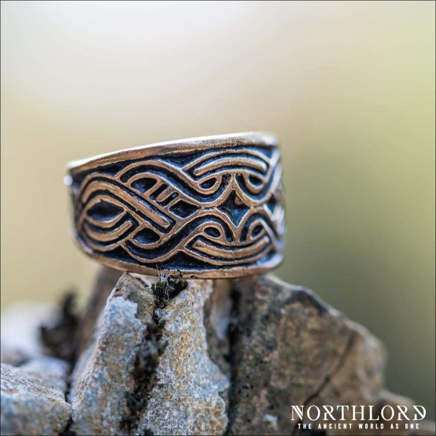 Magyar Ring From The Viking Age Historical Bronze - Northlord