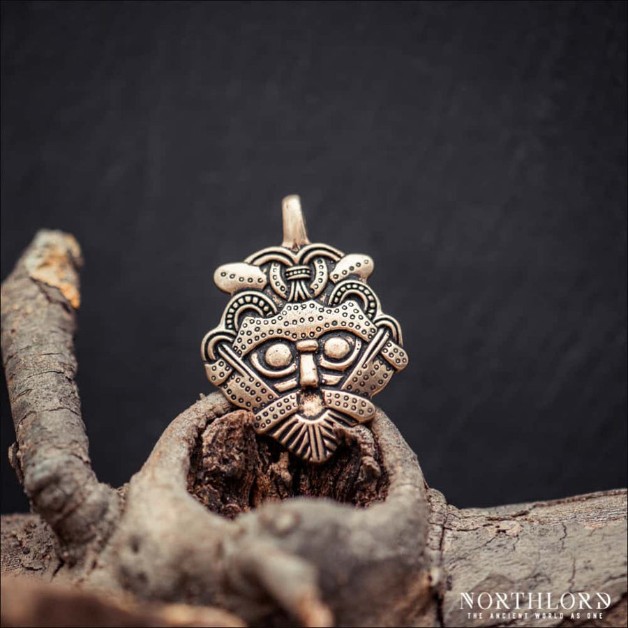 Mask Amulet from Gnezdovo Bronze - Northlord