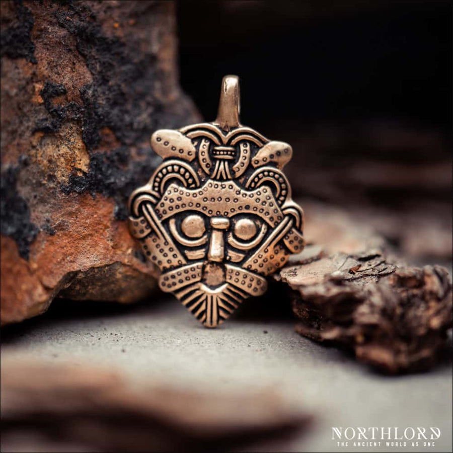 Mask Amulet from Gnezdovo Bronze - Northlord