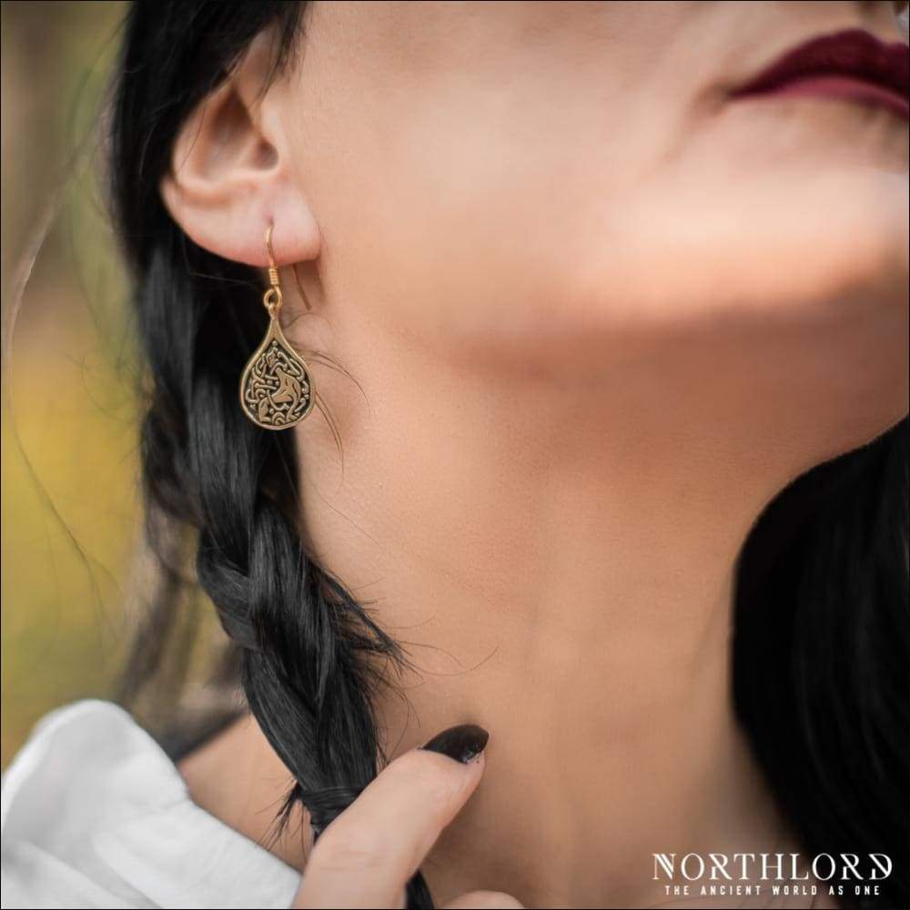 Earrings Trewhiddle Bronze - Northlord