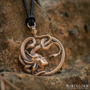 Medusa Pendant Bronze - Northlord