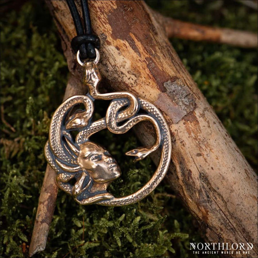 Medusa Pendant Bronze - Northlord