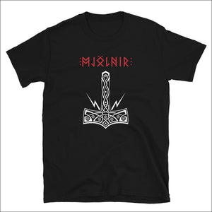 Mjolnir Men’s Viking T-shirt Black - Northlord