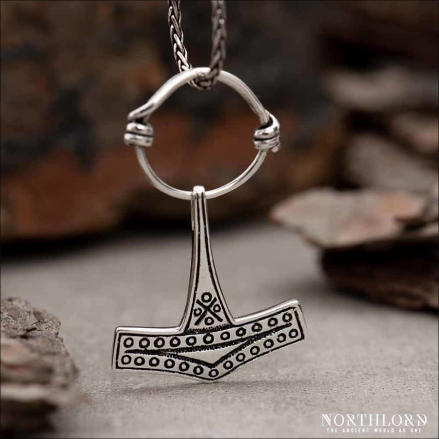 Mjolnir Pendant From Romersdal Sterling Silver - Northlord