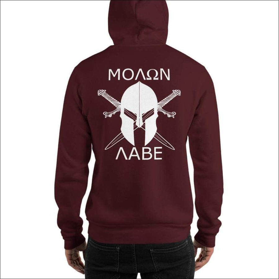 Molon Labe Hooded Sweatshirt - Northlord