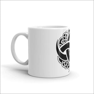 Odin’s Triple Horn White Ceramic Mug - Northlord