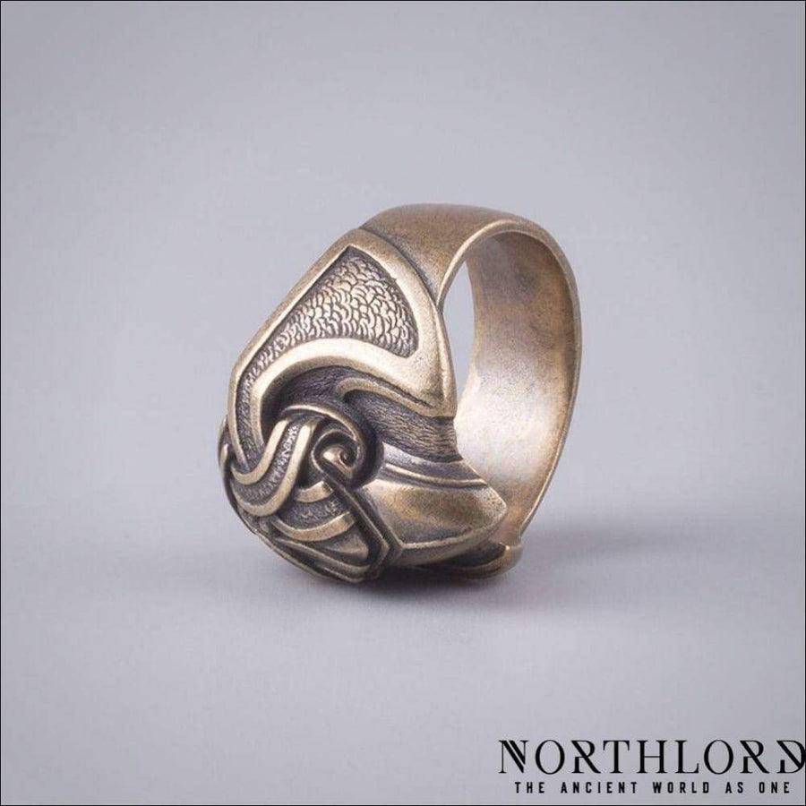 Odin’s Raven Ring Huggin Bronze - Northlord-PK