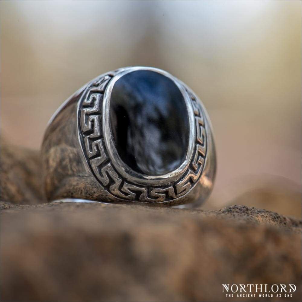 Black Onyx Ring in Sterling Silver | Ross-Simons