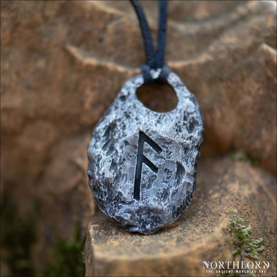 Rune Pendant Ansuz Pewter - Northlord