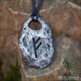 Rune Pendant Fehu Pewter Northlord