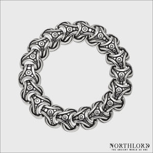 Scandinavian Chain Bracelet Sterling Silver - Northlord-PK