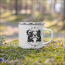 Skoll and Hati Enamel Mug - Northlord