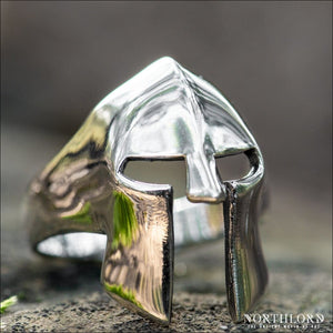 Spartan Fighter Ring Sterling Silver - Northlord