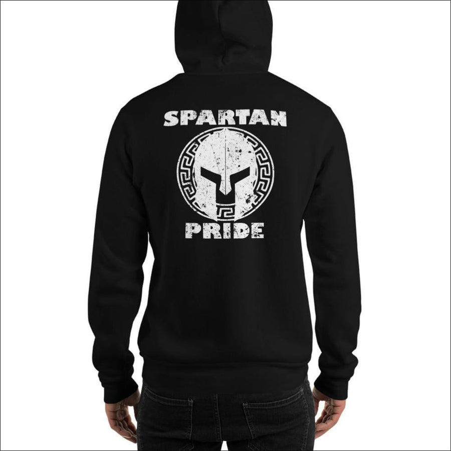 Spartan Pride Hoodie Black and Navy - Northlord