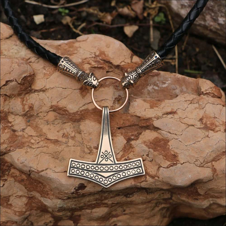 Thor’s Hammer Necklace Bornholm Bronze - Northlord