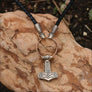 Thor’s Hammer Necklace Odeshog Bronze - Northlord