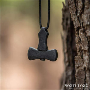 Thor’s Hammer Pendant Läby Hand Forged - Northlord