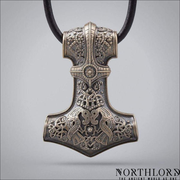 Unique THOR Hammer Necklace Pendant, 2024 Enamel Pendent, Sport Pendent, Charm Jewelry, Sterling Silver S925