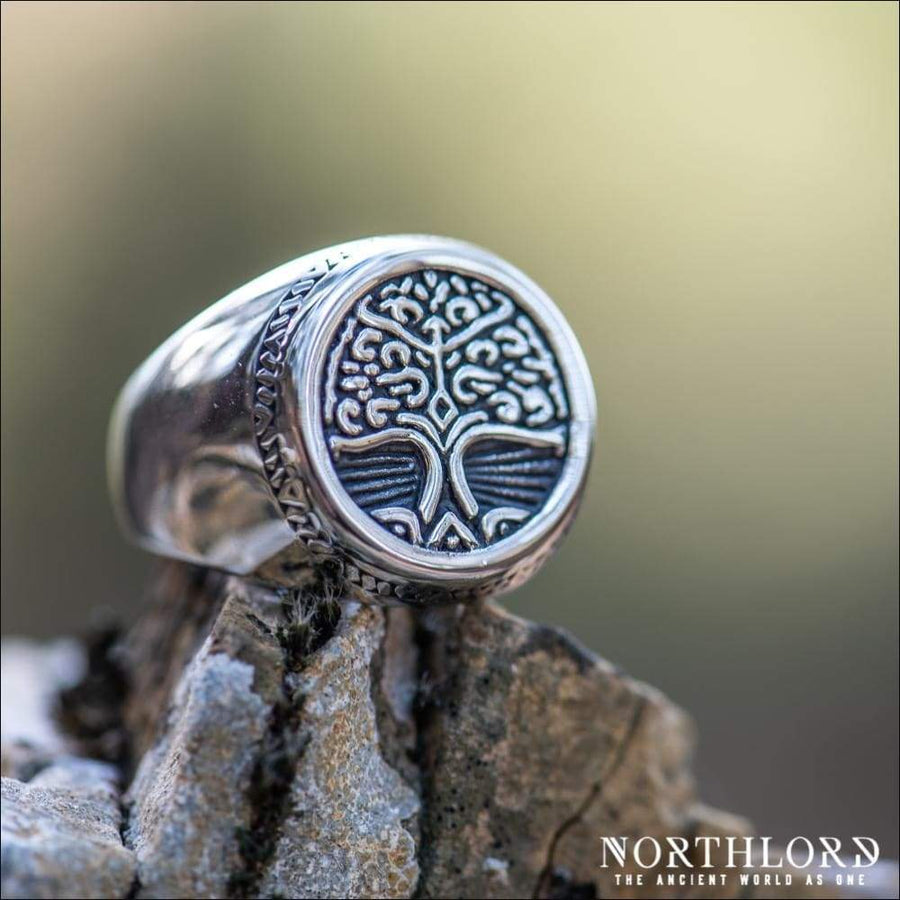 Tree Of Life Ring Stainless Steel - Northlord