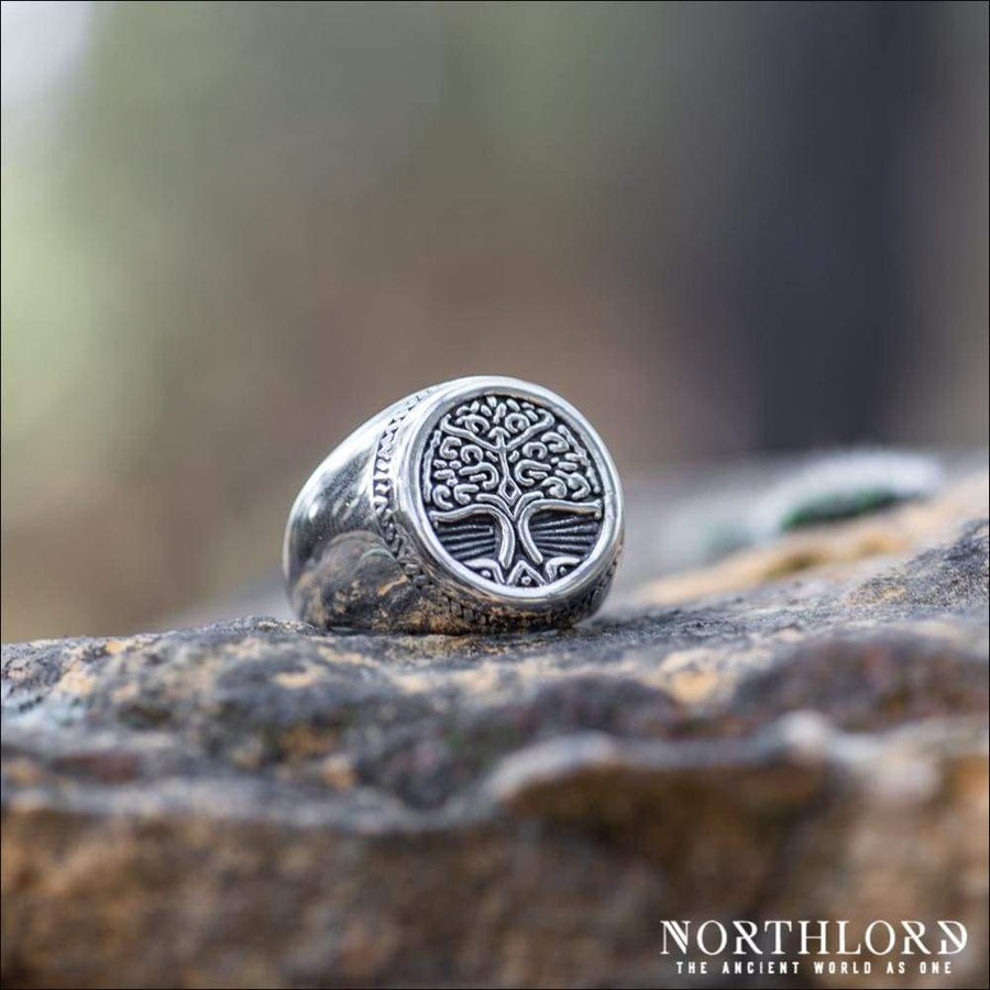 Tree Of Life Ring Stainless Steel - Northlord