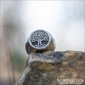 Tree Of Life Ring Stainless Steel - Northlord