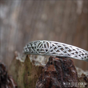 Valknut Women Bracelet Sterling Silver - Northlord