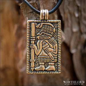 Veldel Warrior Amulet From Torslunda Bronze - Northlord