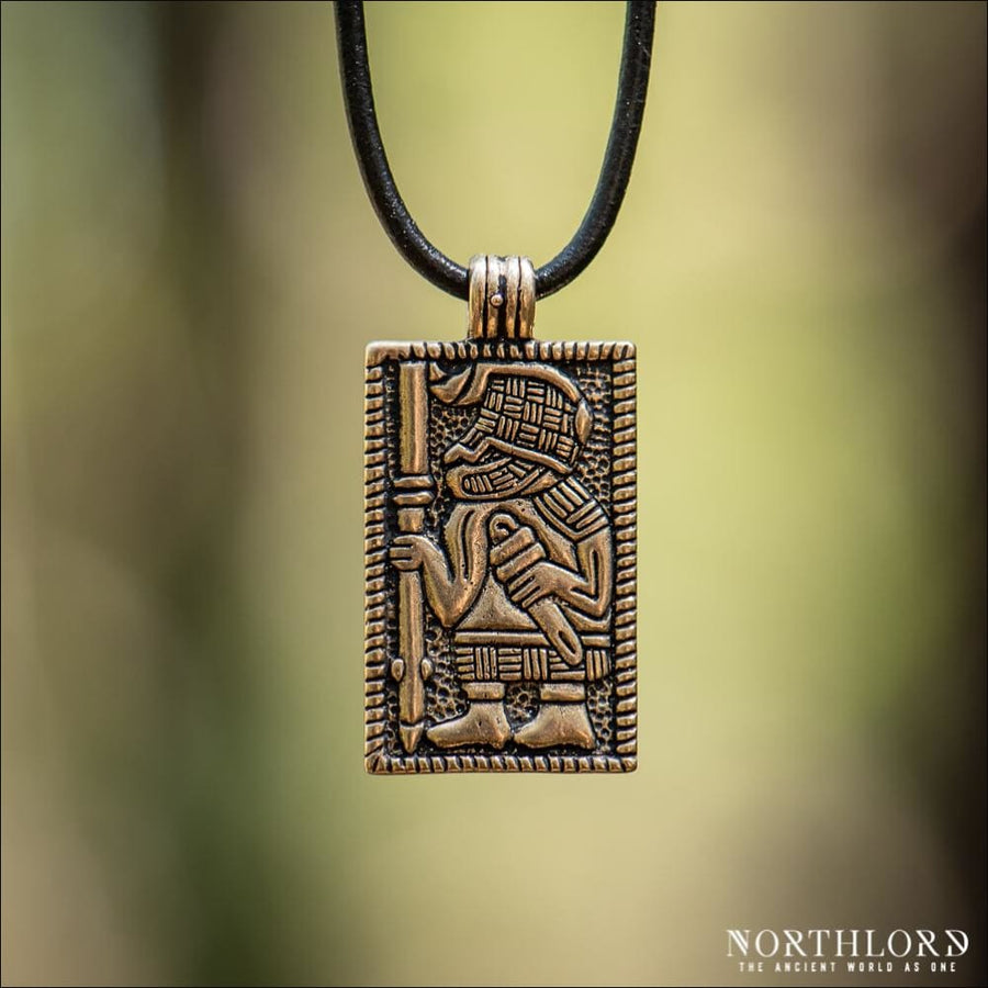 Veldel Warrior Amulet From Torslunda Bronze - Northlord