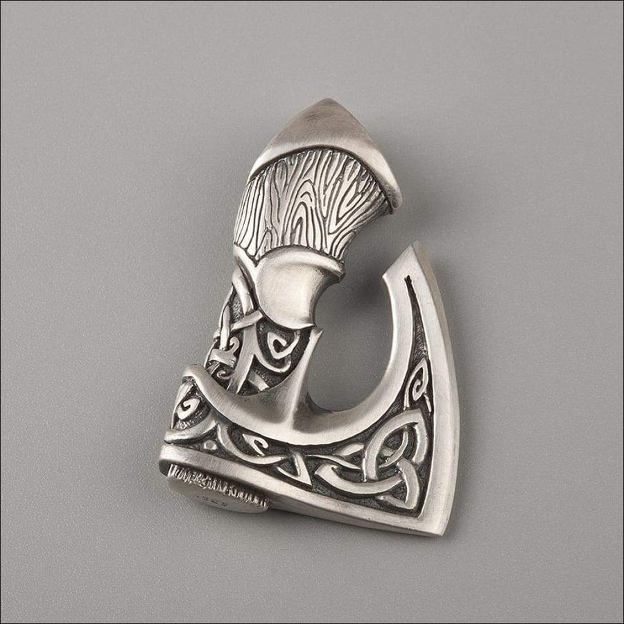Viking Pendant Big Axe Sterling Silver - Northlord-PK