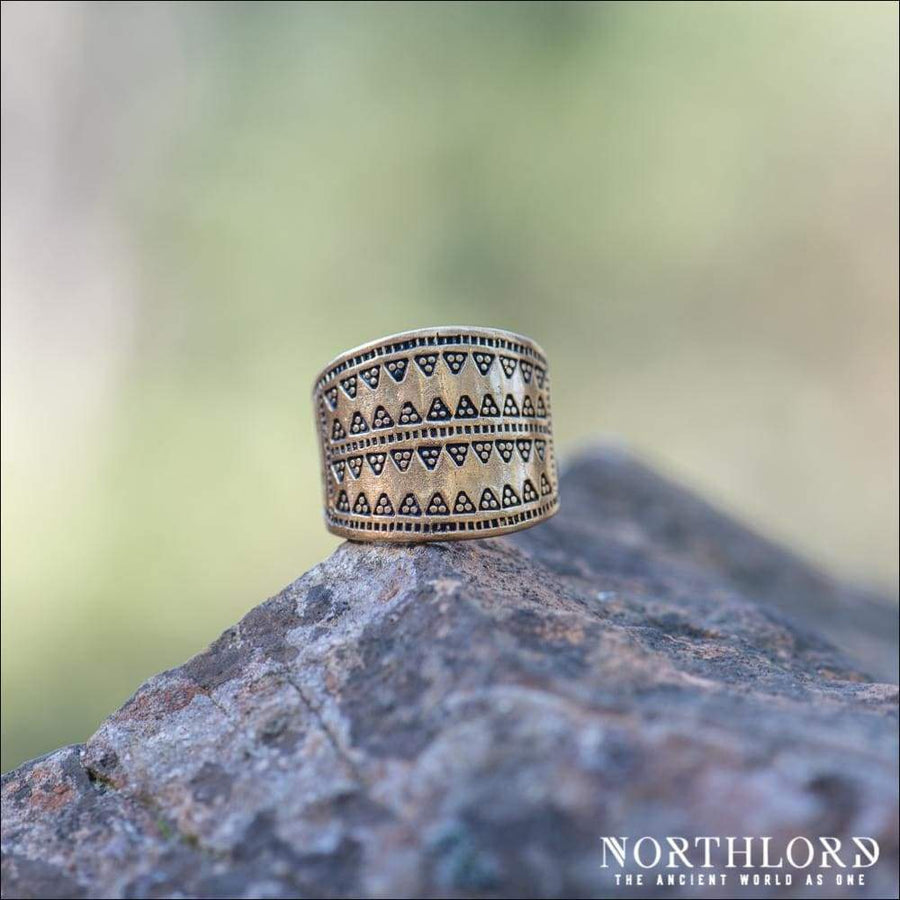 Viking Ring From Novgorod Historical Bronze - Northlord
