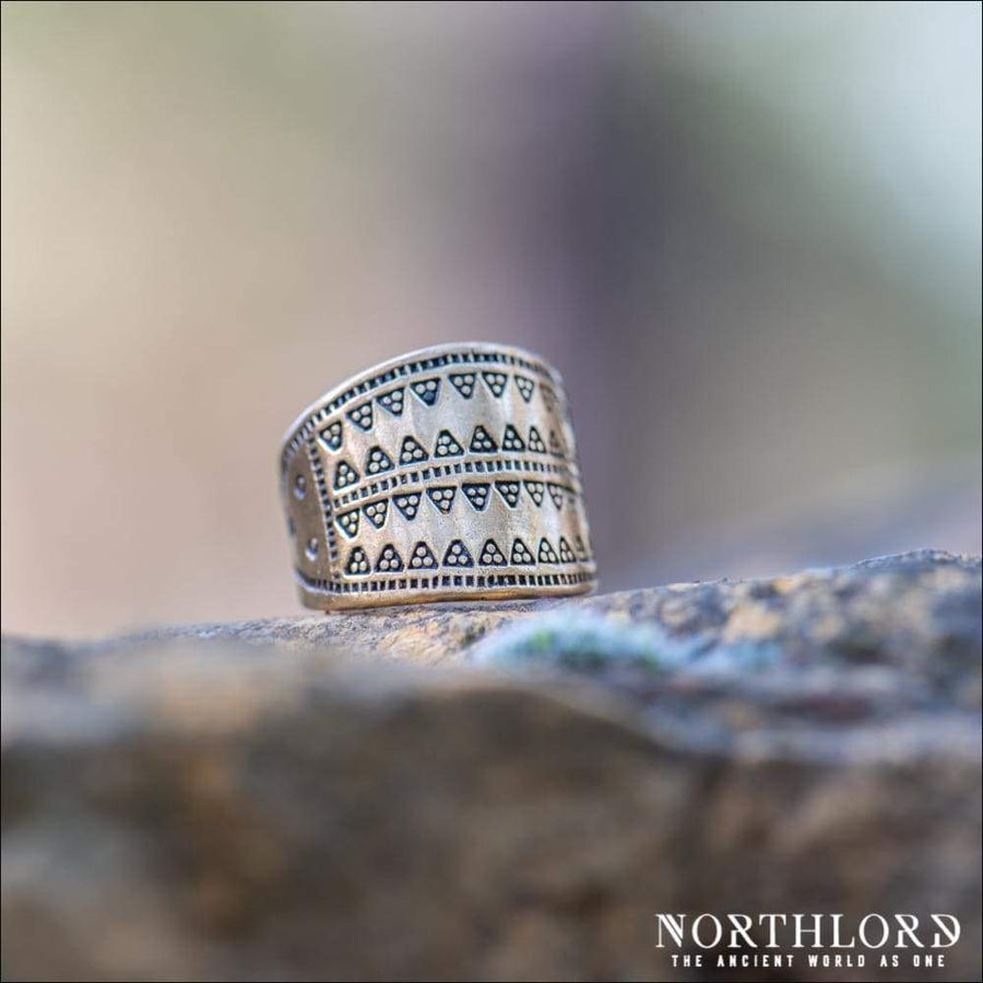 Viking Ring From Novgorod Historical Bronze - Northlord