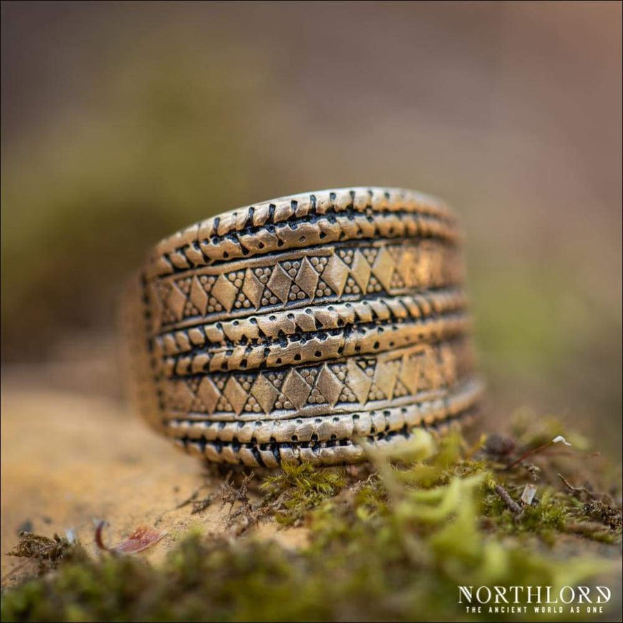 Viking Ring From Rone Historical Bronze - Northlord