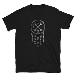 Viking T-shirt with Vegvisir Dreamcatcher - Northlord