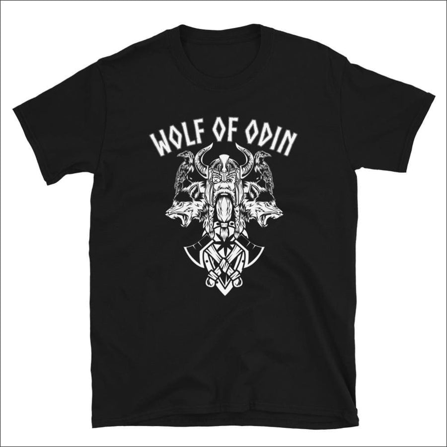 Wolf Of Odin T-shirt Black - Northlord