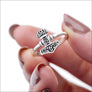 Women’s Ring With Thor’s Hammer Sterling Silver - Northlord