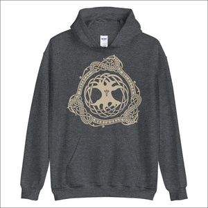 Yggdrasil Hoodie With Knotwork Multicolor - Northlord