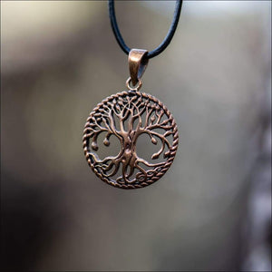 Yggdrasil Tree Of Life Pendant Bronze - Northlord