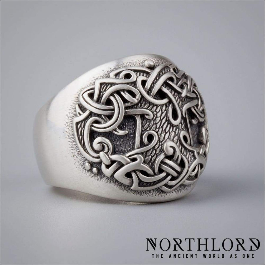 Yggdrasil Tree Ring Sterling Silver - Northlord