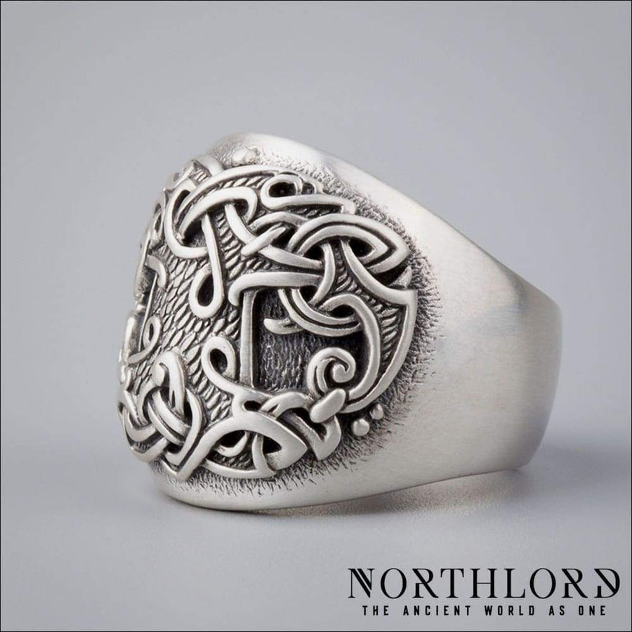 Yggdrasil Tree Ring Sterling Silver - Northlord